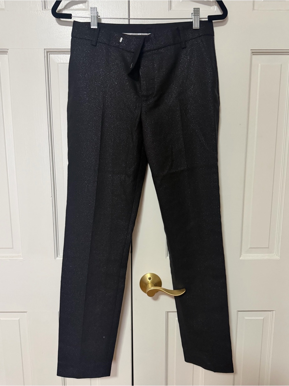 Marc Jacobs Women’s Black Sparkle Dress Pants